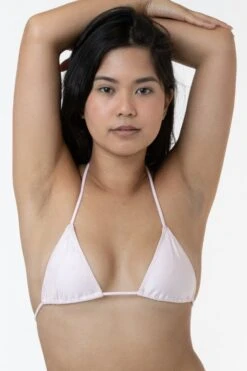 RNT3003 - String Bikini Top -Builtd Store 03 rosewater