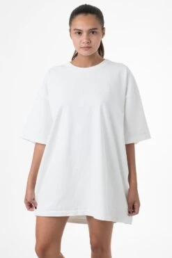 1203GD Unisex - Short Sleeve Binding Garment Dye T-Shirt -Builtd Store 1203 offwhite4