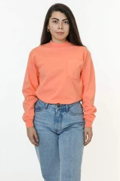 1210GD Unisex - 8.5 Oz. Heavy Jersey Boxy Work Shirt -Builtd Store 1210GD CANTALOUPE