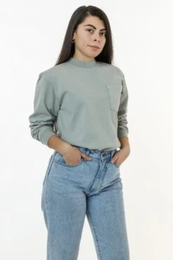 1210GD Unisex - 8.5 Oz. Heavy Jersey Boxy Work Shirt -Builtd Store 1210GD SAGE