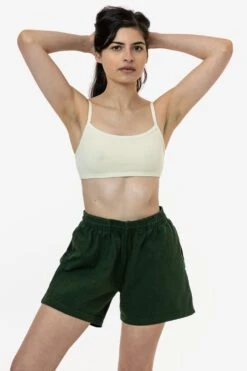 1242GD Unisex - Heavy Jersey Garment Dye Gym Shorts -Builtd Store 1242gd ivy natalie