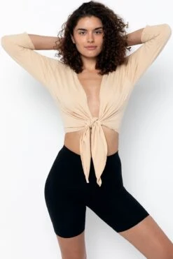 1826GD - Le Weekend Tie Top -Builtd Store 1826GD BEIGE 9490ffe3 ac1e 43d3 9d2a 2a623ee67513