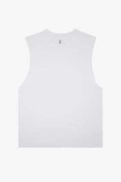 1865GD - 6.5oz Garment Dye Sleeveless Tee -Builtd Store 1865GD OFFWHITE