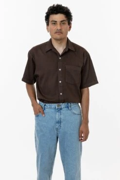 RCT419GD - Cotton Twill Casual Button Up Shirt -Builtd Store 25