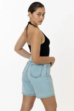 RFK406 - Viscose Nylon Cropped V-Neck Halter Top -Builtd Store 2 1 0372522b 9990 463a a58d 2bdfc4ce3771