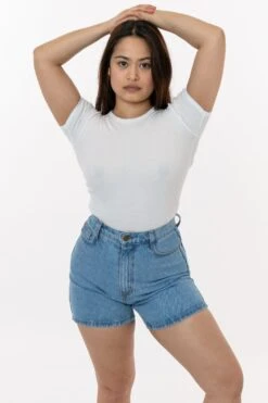 43005 - Classic Crewneck Baby Tee -Builtd Store 43005 white 3 1