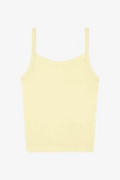 43011 - Baby Rib Spaghetti Tank -Builtd Store 43011 Baby Yellow