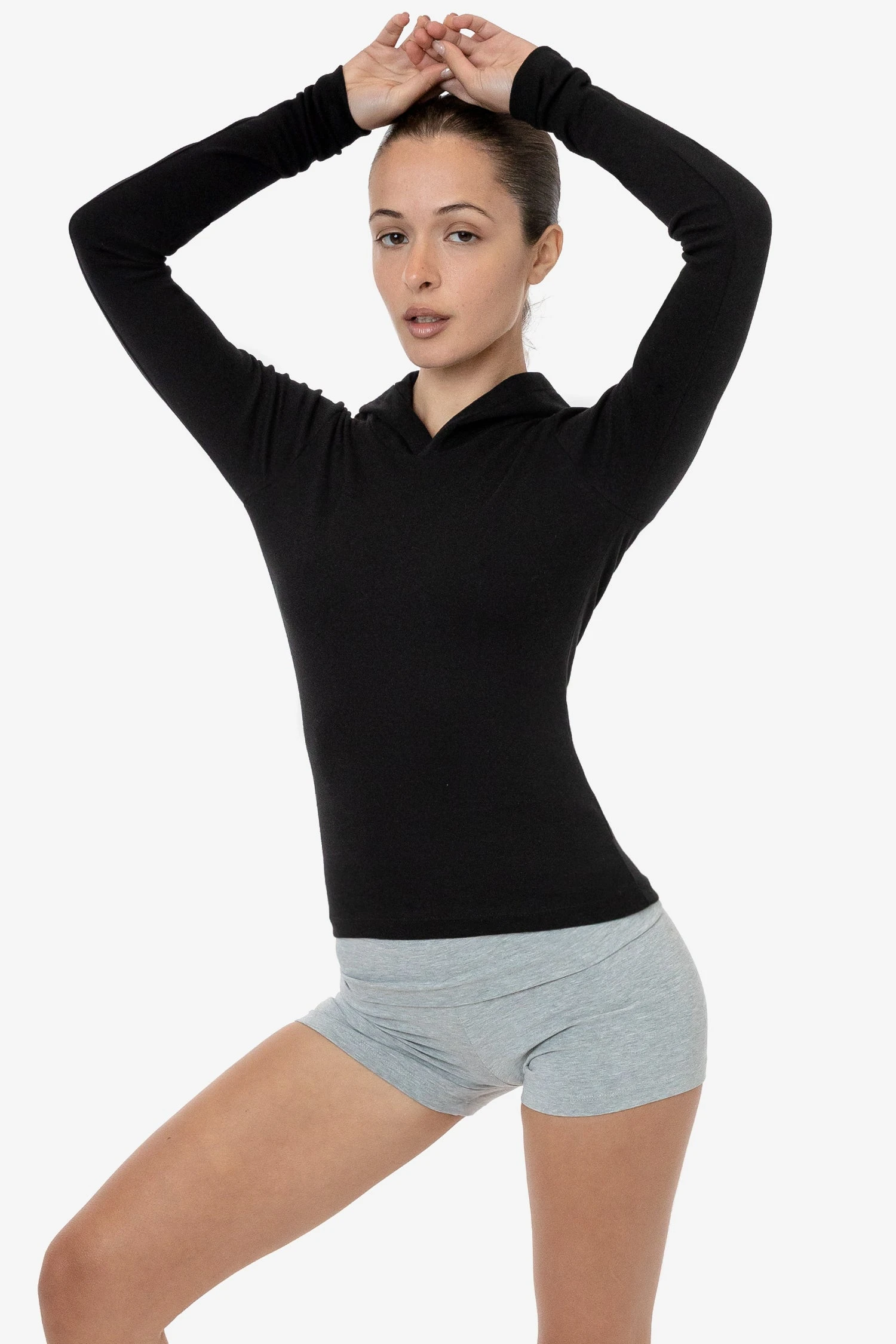 43098 - Baby Rib Long Sleeve Hoodie 5 43098 - Baby Rib Long Sleeve Hoodie - Image 5