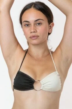 RNT501 - The Ophelia 2-Tone Ring Bikini Top -Builtd Store 501 mltblk2xXfDONE