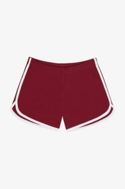 73001 - Interlock Running Shorts -Builtd Store 73001 CRANBERRY