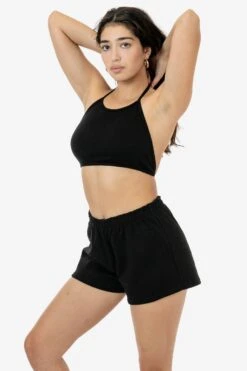 73081 - Interlock Halter Top 25 73081 - Interlock Halter Top -Builtd Store 73081 BRITTANY BLACK 1
