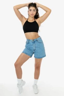 73081 - Interlock Halter Top 29 73081 - Interlock Halter Top -Builtd Store 73081 BRITTANY f 5