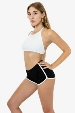 73081 - Interlock Halter Top 20 73081 - Interlock Halter Top -Builtd Store 73081 GRACIE WHITE 1