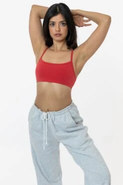 83016GD - Garment Dye Basic Bralette 25 83016GD - Garment Dye Basic Bralette -Builtd Store 83016GD CLASSICRED 1