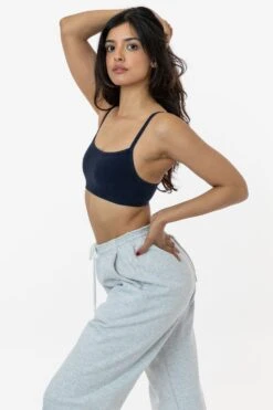 83016GD - Garment Dye Basic Bralette 31 83016GD - Garment Dye Basic Bralette -Builtd Store 83016GD NAVY 1