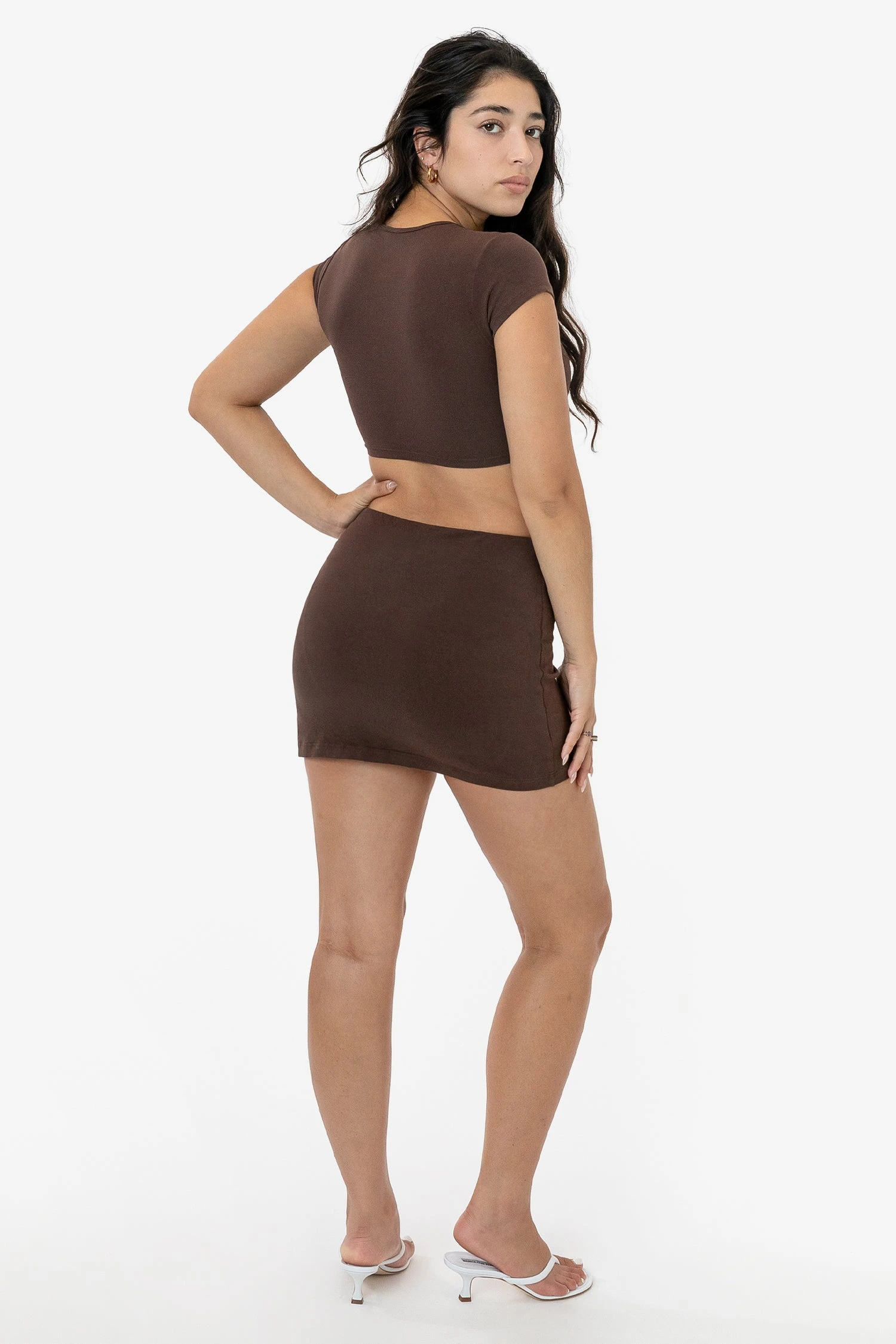 8384GD - Garment Dye Mini Tube Skort 16 8384GD - Garment Dye Mini Tube Skort - Image 16