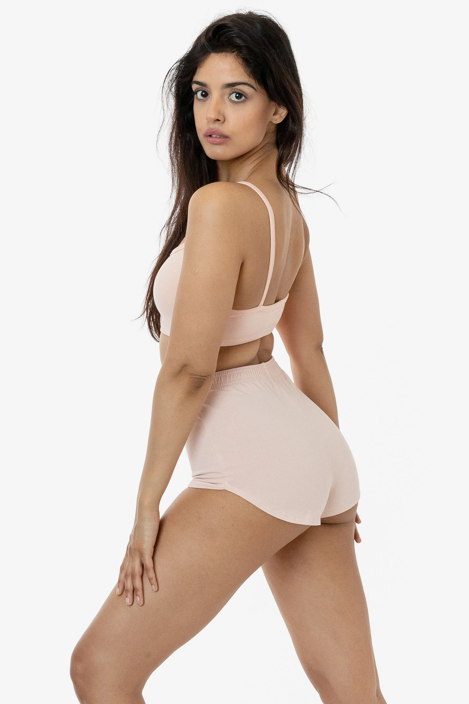 8314GD - Garment Dye Dolphin Hem Hot Short 4 8314GD - Garment Dye Dolphin Hem Hot Short - Image 4