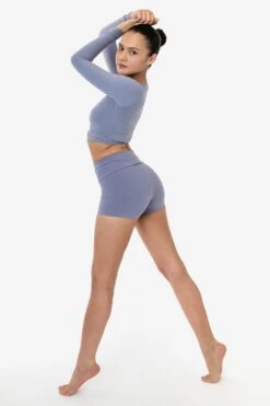 8319GD - Garment Dye Yoga Shorts -Builtd Store 8319GD F 2