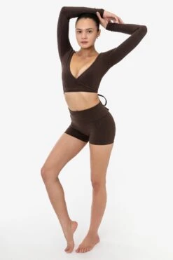 8319GD - Garment Dye Yoga Shorts -Builtd Store 8319GD F 3