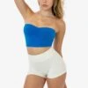 8337GD - Garment Dye Ruched Front Tube Top