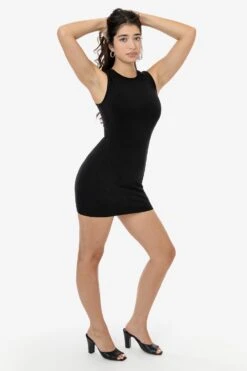83665GD - Garment Dye Sleeveless Crewneck Mini Dress -Builtd Store 83665GD BRITTANY F 6