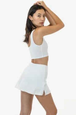 8381GD - Garment Dye Cheer Skort 35 8381GD - Garment Dye Cheer Skort -Builtd Store 8381GD WHITE