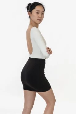 8385GD - Garment Dye Mini Skirt 19 8385GD - Garment Dye Mini Skirt -Builtd Store 8385 black