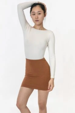 8385GD - Garment Dye Mini Skirt 12 8385GD - Garment Dye Mini Skirt -Builtd Store 8385 ginger2