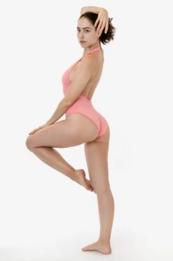 B312GD - Garment Dye Halter Bodysuit 21 B312GD - Garment Dye Halter Bodysuit -Builtd Store B312GD 15