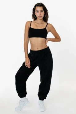 PF404 Unisex - Polar Fleece Sweatpant -Builtd Store BLACK s