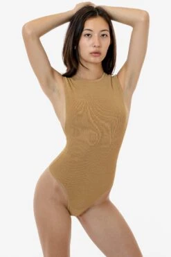 RFK216 - Viscose Nylon Crewneck Bodysuit -Builtd Store BODYSUIT 12S
