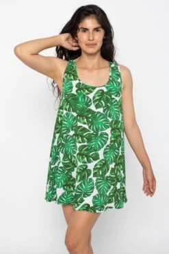 RPCH03 - Chiffon A-Line Mini Dress -Builtd Store Dress16