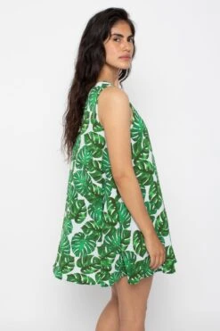 RPCH03 - Chiffon A-Line Mini Dress -Builtd Store Dress17