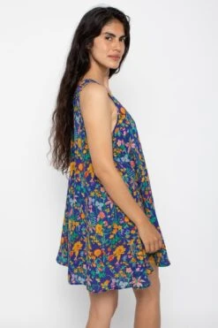 RPCH03 - Chiffon A-Line Mini Dress -Builtd Store Dress5