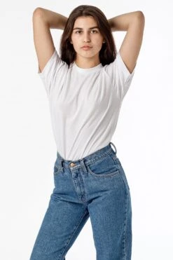 FF01 Unisex - Poly-Cotton Crew Neck T-Shirt -Builtd Store FF01 small edie 328RE 47cb9e5b f9ec 4194 9dcb bc474250b374