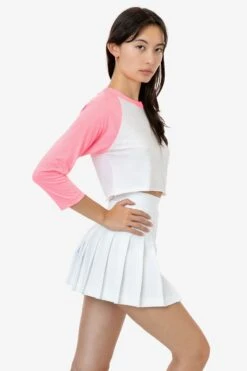 FF354 - Poly Cotton Cropped Raglan -Builtd Store FF354 WHTNHP 3 1
