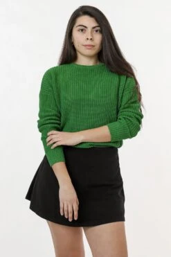 FMP01 Unisex - Unisex Fisherman Pullover -Builtd Store FMP01 GREEN BLK 1
