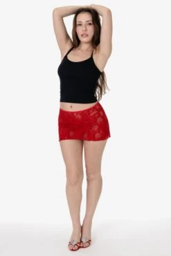 FNS384 - Floral Lace Micro Mini Slip Skirt 14 FNS384 - Floral Lace Micro Mini Slip Skirt -Builtd Store FNS384 MORELLO 4 a2a67a77 70e1 4252 8f90 9465a6186928