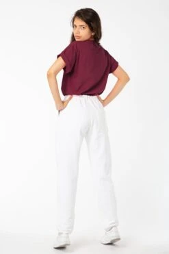 HF04 - Heavy Fleece Sweatpants (Piece Dye) -Builtd Store HF 04 WHITE W VAR.2 6d4a1b7b 8567 4c57 8023 67d65074df92