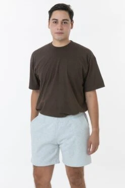 HF02 - Heavy Fleece Sweat Short (Piece Dye) -Builtd Store HF02 ASH M Var.1
