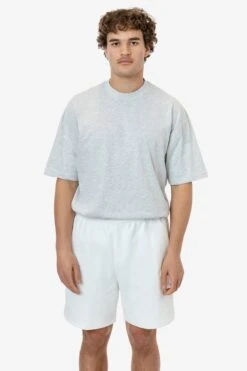 HF02 - Heavy Fleece Sweat Short (Piece Dye) -Builtd Store HF02 WHITE M1