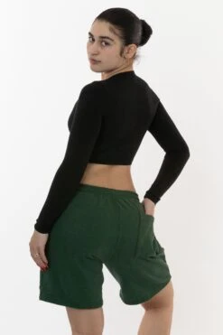 HF02 - Heavy Fleece Sweat Short (Garment Dye) -Builtd Store HF02GD IVY W1