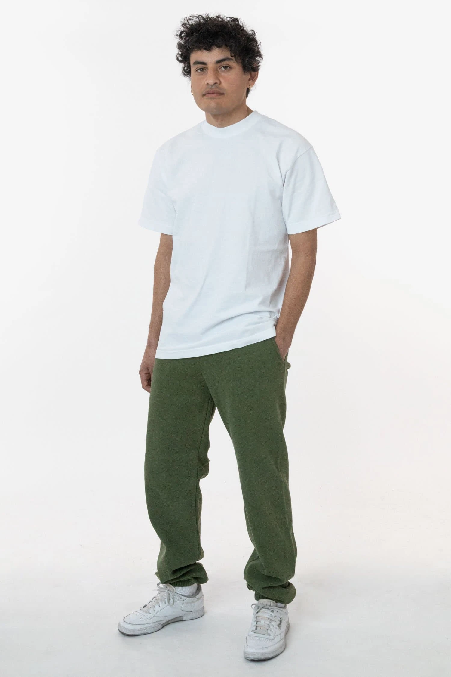 HF04 - Heavy Fleece Sweatpants (Garment Dye) 2 HF04 - Heavy Fleece Sweatpants (Garment Dye) - Image 2