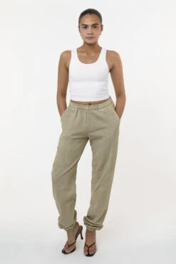 HF04 - Heavy Fleece Sweatpants (Pigment Dye) -Builtd Store HF04GD MUSHROOM W