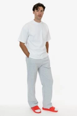 HF05 - Heavy Fleece Wide Leg Sweatpants (Piece Dye) 14 HF05 - Heavy Fleece Wide Leg Sweatpants (Piece Dye) -Builtd Store HF05 Ash M Var.2