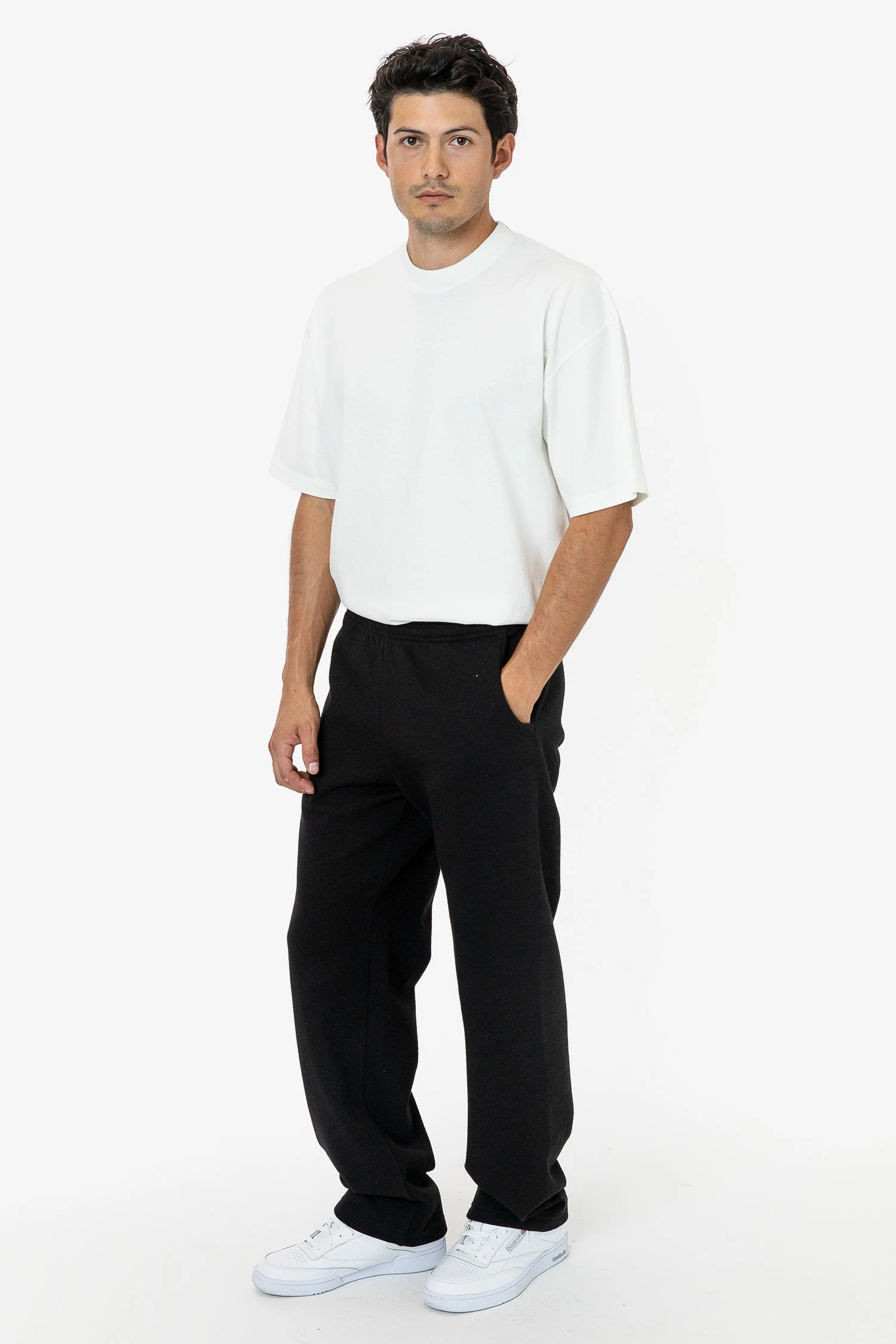 HF05 - Heavy Fleece Wide Leg Sweatpants (Piece Dye) 10 HF05 - Heavy Fleece Wide Leg Sweatpants (Piece Dye) - Image 10