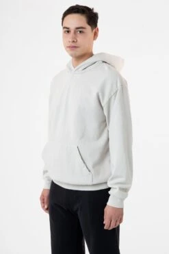 HF09 - Heavy Fleece Hoodie (Garment Dye) -Builtd Store HF09GD CEMENT M