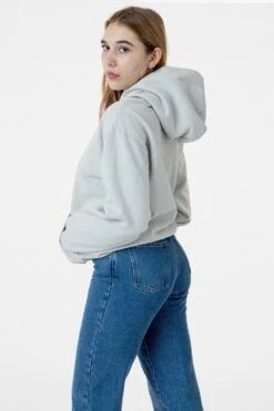 HF09 - Heavy Fleece Hoodie (Garment Dye) -Builtd Store HF09GD CEMENT W