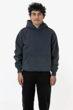 HF09 - Heavy Fleece Hoodie (Garment Dye 2) 30 HF09 - Heavy Fleece Hoodie (Garment Dye 2) -Builtd Store HF09GD DOLPHINBLUE M