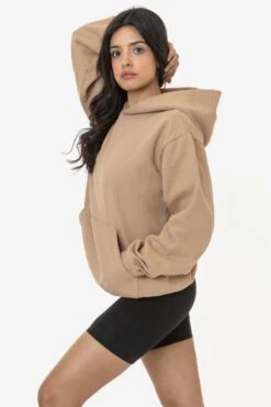 HF09 - Heavy Fleece Hoodie (Garment Dye) -Builtd Store HF09GD KHAKI W